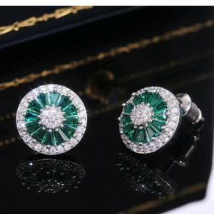 Stunning Green Emerald Earrings